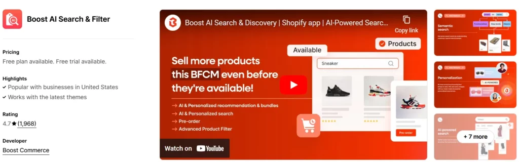 8. Boost AI Search & Filter